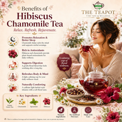 Hibiscus Chamomile Flower Infusion — 80g