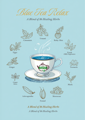 Blue Tea Relax -25 tea bags