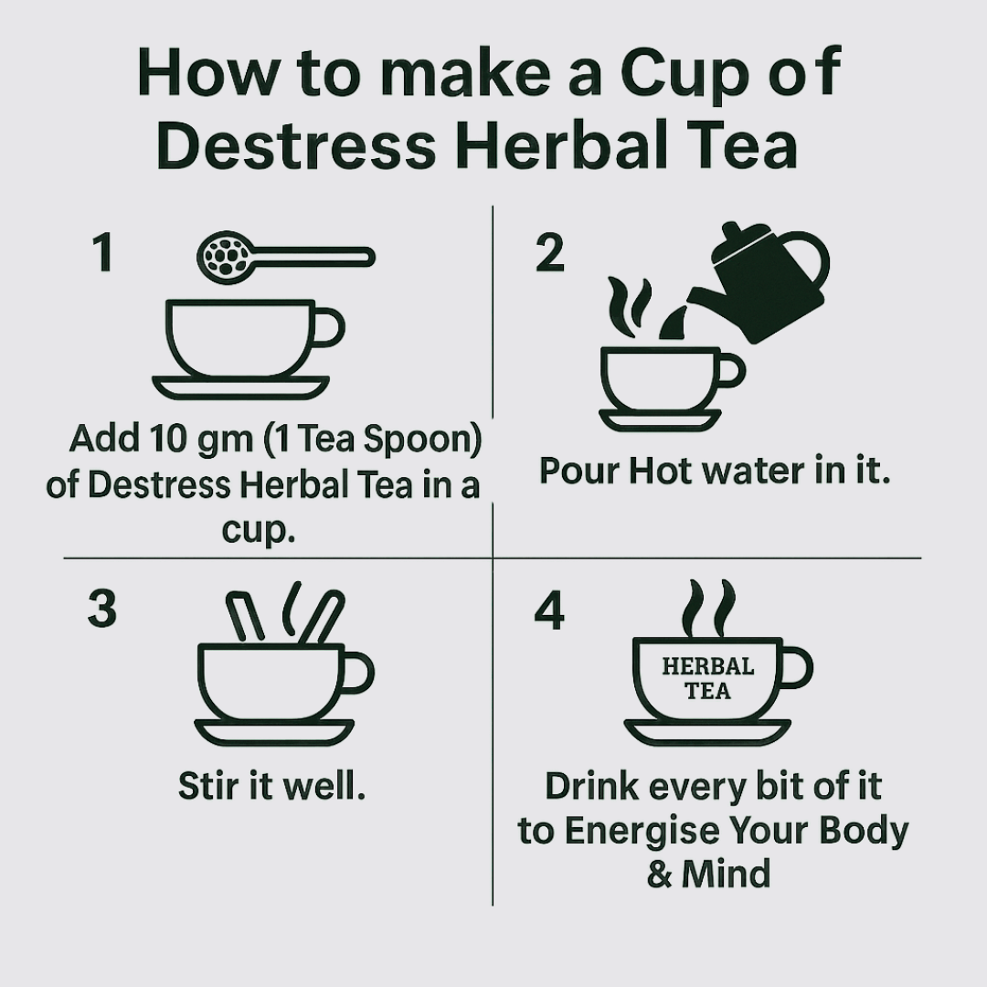 Demasc Tea De-stress Herbal Tea – The Teapot (Soul of your tea)