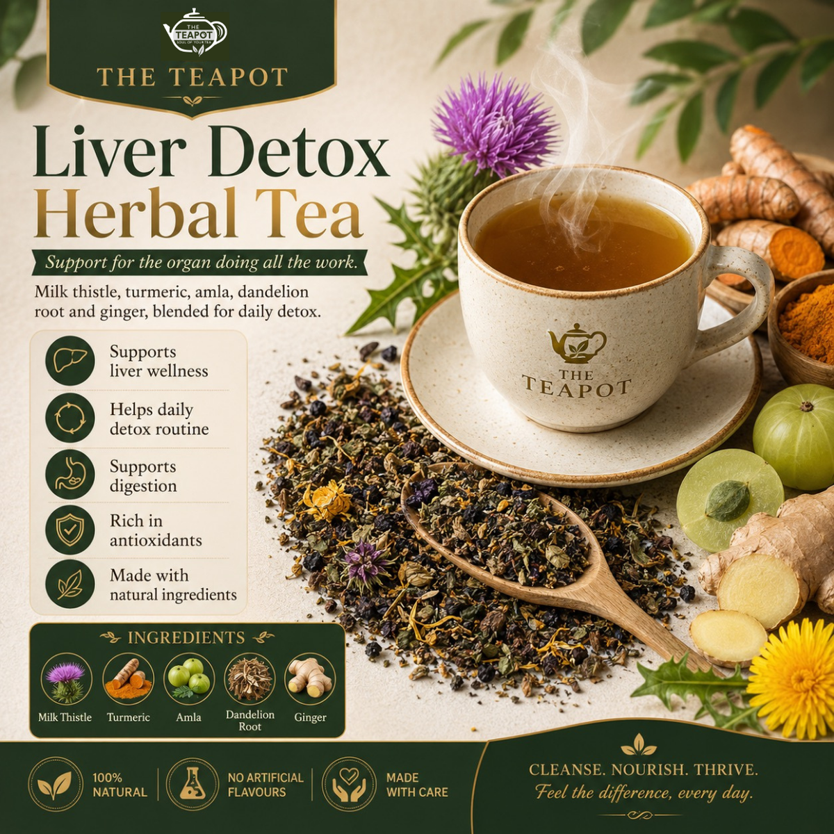 Liver Detox Herbal Infusion — 100g