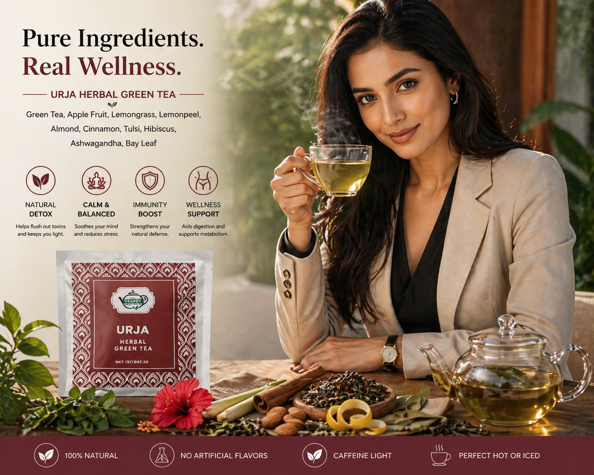 Urja Herbal Green Tea - 20 Tea Bags