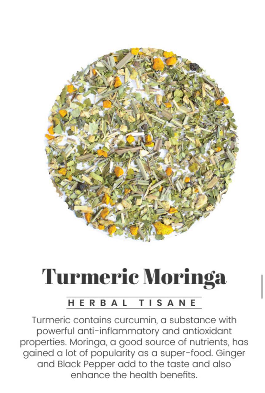 The Golden Healer - Moringa Turmeric Pure Herbal Tea